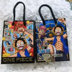 ONE PIECEチョコレート手提げ　2種類　紙袋 　2色セット2010年製