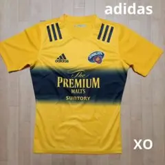 adidas 東京サントリーサンゴリアス ジャージ XO イエロー/ブラック