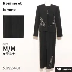 ★美品★ Homme et femme トップス　セットアップ　ワンピーススーツ