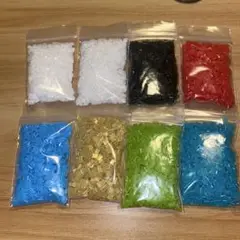ペットボトルキャップ　7色　カット済み　80g