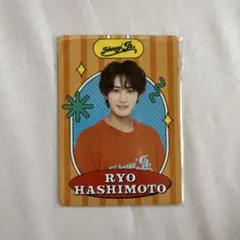 橋本涼 プロフィールカード プロカ