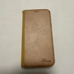 Rssviss ベージュ手帳型ケース