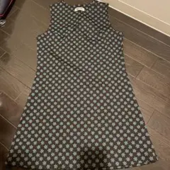 美品 ♡ cantwo 花柄 ノースリーブミニワンピース
