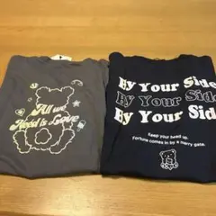 ピンクラテ　ラブトキシック　クマちゃんTシャツ2枚セット160