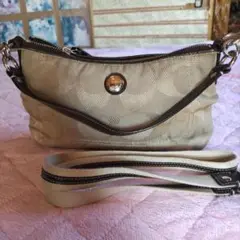 コーチ2ウェイミニショルダーバッグ