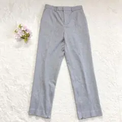 良品★ 【エムケーミッシェルクラン】洗える ハイストレッチ起毛スリムパンツ M