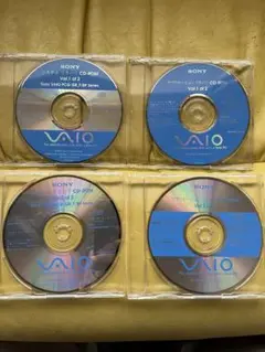 Sony VAIO CD-ROM 4枚セット