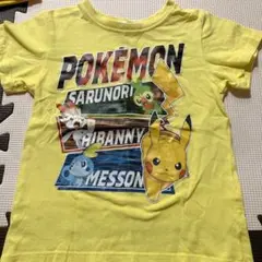 ポケモン Tシャツ イエロー ピカチュウ