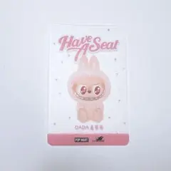 ラブブ　popmart have a seat カードのみ