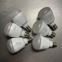 【6本】Panasonic LED電球 LDA8L-D-G-E17/5/Z6
