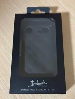 【新品未開封品】BALMUDA Phoneケース チェスターフィールド ブラック