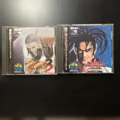 ネオジオCD 餓狼伝説3 ＆ 真サムライスピリッツ 2本セット