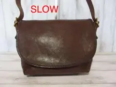 SLOW スロウ ショルダーバッグ メッセンジャーバッグ オールレザー