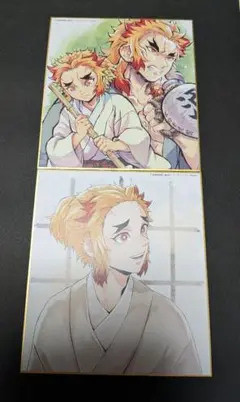 鬼滅の刃 全集中展 ミニ色紙ラスト‼️