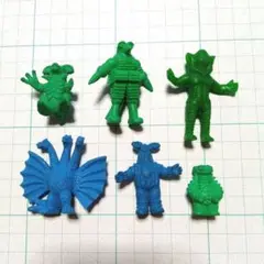 怪獣消しゴム モゲラ　キングギドラ他　ポピー　ブルマァク　円谷プロ　昭和レトロ