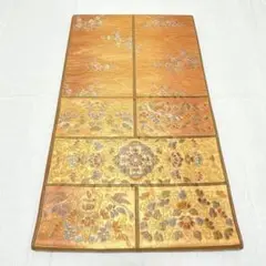 【専用】梅垣織物　袋帯　献上梅若松文　西陣織　引箔　正絹　金糸　ゴールド系　逸品 梅垣織物袋帯献上梅若松文西陣織引箔正絹金糸ゴールド系紅梅逸品