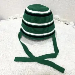 【美品】LOWRYSFARM(ローリーズファーム)メッシュボーダーバケットハット