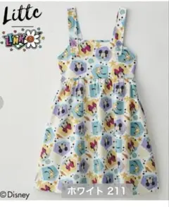 Disney LITTC キッズ ワンピース 110 新品　しまむら
