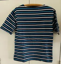 美品　SAINT JAMES ストライプ Tシャツ ネイビー