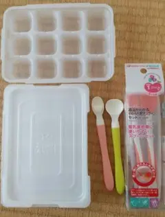 リッチェル 適温がわかる スプーン ピジョン スプーン 西松屋トレー15ml×2