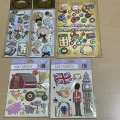 3Dシール　5種類セット