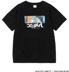 楳図かずお大美術展　X-girl Tシャツ　ブラック　L