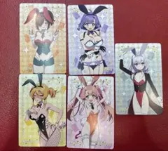 ぬきたし　ドンキホーテコラボ　購入特典ミニカード全5種コンプ 非売品