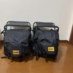 カロリーメイト　アウトドア　椅子　イス　どこでもリュック　折りたたみ　2脚