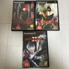 【中古】PS2ソフト デビルメイクライシリーズ3本まとめ売り
