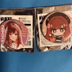 勝利の女神　Nikke ローソンコラボ　缶バッジセット　ラピ
