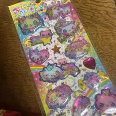 平成レトロ　シャカシャカシール　うる目　アニマル　レア