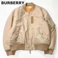 BURBERRY バーバリー　フライトジャケット　ボンバージャケット　バックロゴ BURBERRY バーバリー フライトジャケット ボンバージャケット