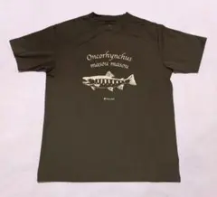 新品スノーピーク TONEDTROUT コラボTシャツLサイズオリーブ