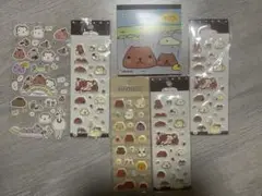 カピバラさん　シールブック　平成レトロ