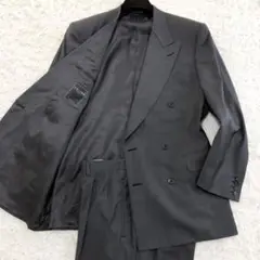 美品✨CELINE セリーヌ ダブル スーツ セットアップ グレー系 48