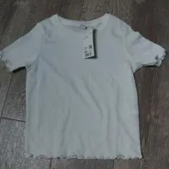未使用　UNIQLO　KIDS　シャーリングメロウTシャツ 110
