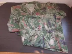 未使用　中国軍　新型　21式　星空迷彩　上下セット　サイズM　戦闘服　迷彩服