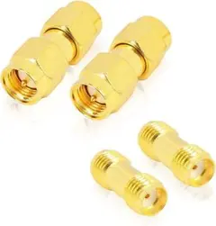 SMA 変換 中継 コネクタ アダプター 2種4個セット E452
