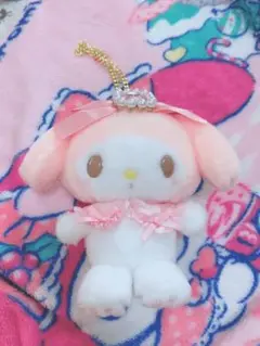 サンリオ マイメロディ マスコット ぬいぐるみ ビジュー