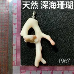 ★天然石 ハワイ産深海珊瑚 ペンダントトップ 1