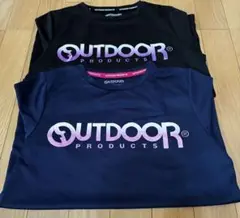 レディース、キッズ OUTDOOR Tシャツ Mサイズ 2枚組 スポーツ最適