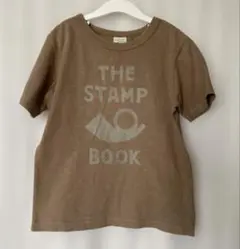 VKW２７７ブラウン Tシャツ THE STAMP BOOK