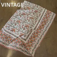 ヴィンテージ インド綿 マルチカバー