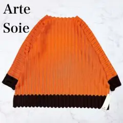 〇【新品】Arte soie アルテソワ カットソー オレンジ M
