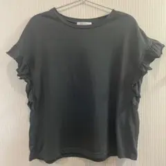 SIMPLICITE 袖フリル Tシャツ