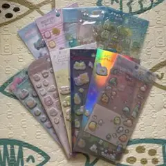 すみっコぐらし　中古シール　まとめ売り