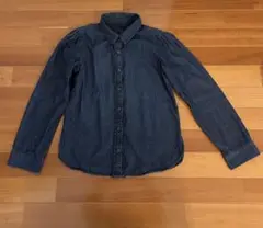 GapKids デニムシャツ　160cm フリル