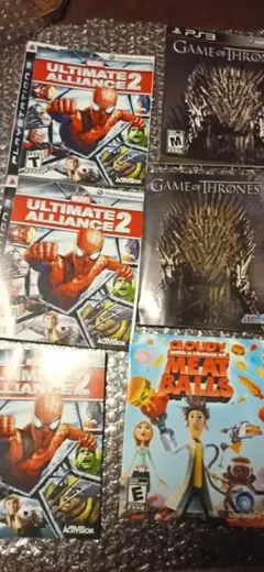 PS3 北米版レアゲームのジャケットと説明書のみ 詰め合わせ