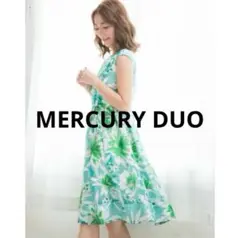 【美品】MERCURYDUO マーキュリーデュオ ノースリーブ　ワンピース F