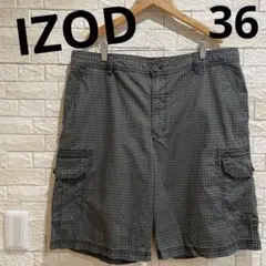 IZOD アイゾッド　メンズハーフパンツ　ハーフ丈　ショートパンツ　サイズ36